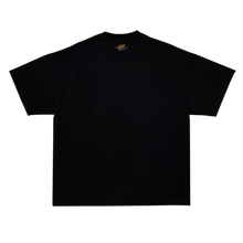 Load image into Gallery viewer, Oversized College Logo T-Shirt mock-up, back flat view